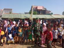 Ratusan Warga Manfaatkan Pengobatan Gratis di TMMD