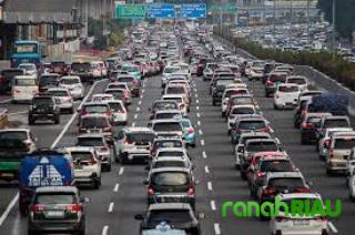 Lalu Lintas Normal, Contraflow dari Tol Jagorawi Arah Jakarta Ditutup