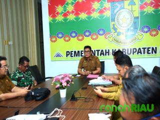 Rakor bersama Kemendagri RI, Pemkab Kampar Fokus Stabilitas Pangan dan Program 3 Juta Rumah