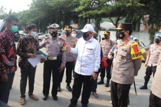 Kapolda Banten Dampingi Kunjungan Kompolnas Tinjau Pos Pam Merak
