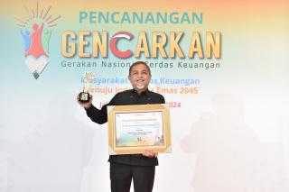 Bukukan 26 Ribu Rekening Pelajar, BRK Syariah raih Terbaik Nasional KEJAR Award 2024