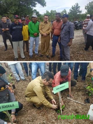 Wabup Bengkalis Apresiasikan LSM IPMPL dan 40 kelompok tani hutan Geronggang