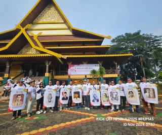 Kick Off HPN 2025, PWI Pusat Peringati Hari Pahlawan di Anjungan Riau TMII