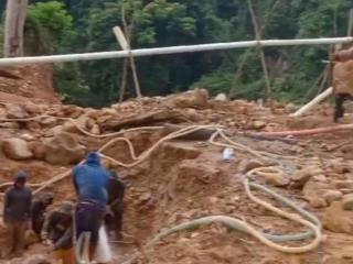 Hutan Lindung di Lubuk Ambacang Kembali Digasak Pelaku Tambang Emas Ilegal