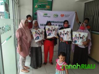 Pegadaian Syariah Bangkinang gandeng Rumah Zakat hadirkan Kebahagiaan