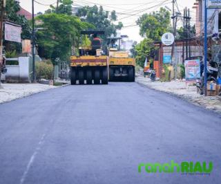 Wali Kota Pekanbaru Targetkan Tahun ini Lebih dari 42 KM Jalan Rusak bakal Mulus