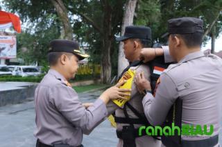 Amankan Pilkada, 3.156 Anggota Polres Kampar Disiagakan untuk Pengamanan TPS