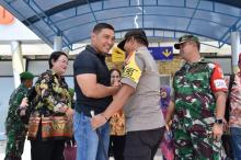 Kedatangan Danrem 131/Santiago ke Talaud