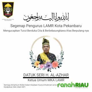 Innalillahiwainnailaihirajiun, Selamat Jalan Datuk Seri Al Azhar