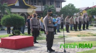 Utamakan Prokes, Polres Bengkalis Bersama Prokopimda Gelar Apel KRYD di Mandau