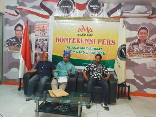 Tuding Lima anak Perusahaan Surya Dumai, Aliansi Masyarakat Adat gandeng Bapera Riau