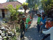 Kesolidan Warga Jatimulya Terbukti Saat TMMD