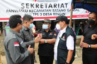 Ketua Bawaslu RI Monitoring PSU di Indragiri Hulu