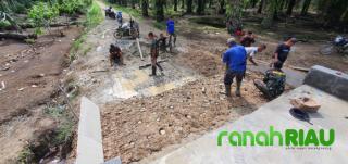 Giat Satgas TMMD Ke 113 Kodim 0303 Bengkalis, Masyarakat : TNI benar-benar Ada Untuk Rakyat