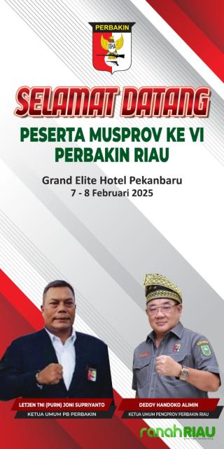 Perbakin Riau akan Gelar Musyawarah Provinsi ke VI Tahun 2025