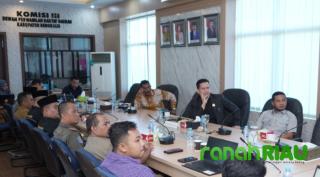 Pansus DPRD Bengkalis Gelar Rapat Ranperda Bersama LAMR
