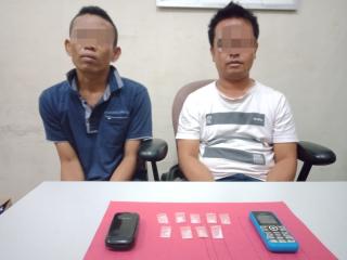 Polres Tambang Berhasil Ringkus 2 Pengedar Shabu