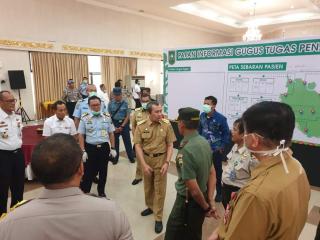 Video Confrence, Bersama Gubri, Ketua DPRD Riau Ajak Masyarakat Jaga Kebersihan Cegah Corona