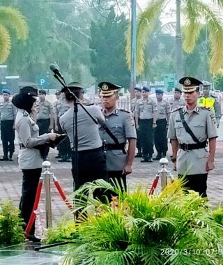 Kapolres Bengkalis Pimpin Sertijab Wakapolres dan Kapolsek