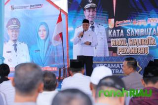 Wakil Walikota Pekanbaru Hadiri Musrenbang di Kecamatan Bukit Raya