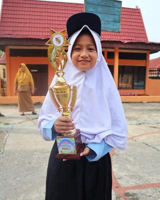 Muthia Syakira Rebut Juara II se Riau