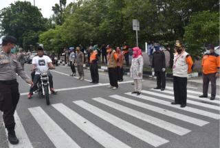 Plh. Bupati Bengkalis Pimpin Simulasi Sosialisasi dan Penerapan PSBB