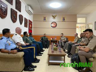 Pangkogabwilhan III menerima kunjungan Deputy Commanding General US Army Pacific