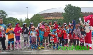 Dapat Dukungan berbagai pihak, Festival Sepatu roda Zulmi Inline Skate berjalan lancar
