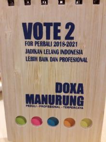Timses Doxa Manurung Yakin Menangkan Ketum PERBALI 2018-2021