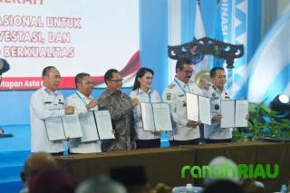 Riau raih Predikat Nasional sangat Tinggi dalam Pembentukan Produk Hukum Daerah 