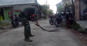 Bak Main Debus Yang Dilakukan Satgas TMMD