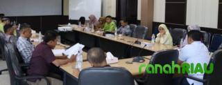 DPRD Inhil lewat Bapemperda gelar Raker bersama Bappeda Inhil
