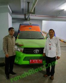 Kerennn... Pemkab Kuansing Terima Bantuan Mobil Perpusling Loch...