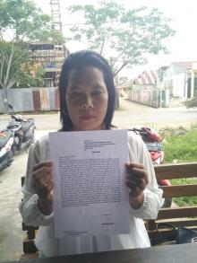 Merasa Tidak Dapatkan Keadilan, Warga Inhil Ini Surati Presiden.. Hmmm Ada apa yah.?