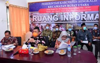 Pj. Bupati Bengkalis Zoom Meeting Bersama DPRD Provinsi Terkait RZWP3K