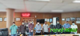 Konsultasi Pergeseran Anggaran, Komisi IV DPRD Inhu Sambangi Komisi V DPRD Riau