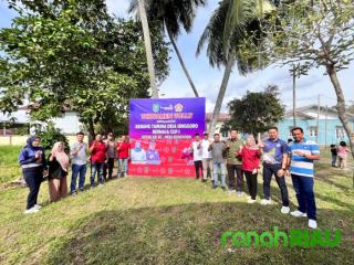 Dana Bermasa 2024, Pemdes Senggoro Gelar Turnamen Volly Ball Antar RW