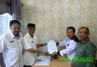 DPC LAN Serahkan Kelengkapan Berkas Administrasi ke Kesbangpol Bengkalis