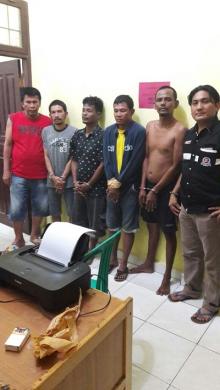 Empat Penjahat Ini Berhasil Di Ringkus Polsek Tambang