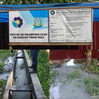 Ada Apa Ya..Proyek Infrastruktur Gedung Kuliah Poltek Bengkalis Sulit di Pantau