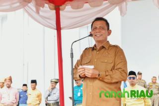 Gubenur Ansar gelar Apel Pagi terakhir sebelum Cuti karena ikut Kontestasi Pilkada 2024