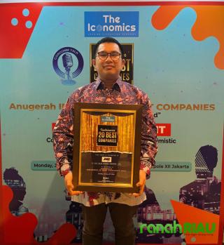 JNE Raih Kategori Courier Service dalam Penghargaan Indonesia 20 Best Companies