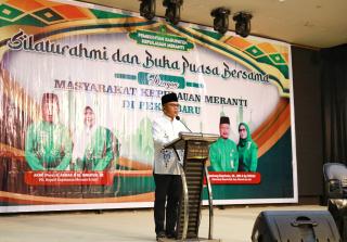 Silaturahmi dan Buka Puasa bersama Warga Meranti di Pekanbaru, Plt Bupati Asmar ajak Jaga Persatuan 