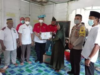 Kegiatan Baksos, MDTA An-Nisah Sidomulyo Bengkalis Ucapkan Terima Kasih Kepada PWRI Riau