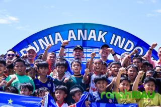 Resmi Buka turnamen Piala Dunia anak Indonesia, Wako Agung pastikan dukung hingga tingkat Nasional