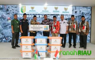 Kuansing Salurkan Bantuan Senilai Rp.700 Juta Lebih Untuk Rakyat Palestina