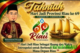 Hari Jadi Riau Sebagai Ruang dan Waktu Introspeksi untuk Berbenah dan Re-orientasi Masa Depan Riau