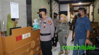 Tanggapi Aduan Masyarakat, Tim Gabungan Polres - Satpol PP Kuansing, Kunjungi MM Resto