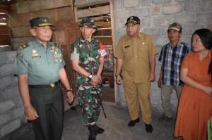 Kunjungi Sasaran TMMD, Brigjen TNI Sutjipto Arahkan Jaga Hasil Pembangunan