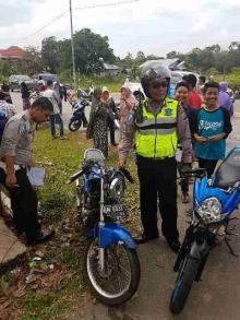 Motor Ini Tabrak Bagian Depan Mobil, Satu Orang Meninggal...